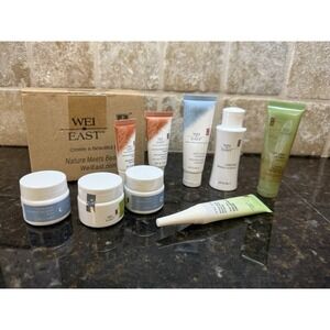 WEI EAST 9 Piece Facial Beauty Skin Care Set - Travel Size NEW
